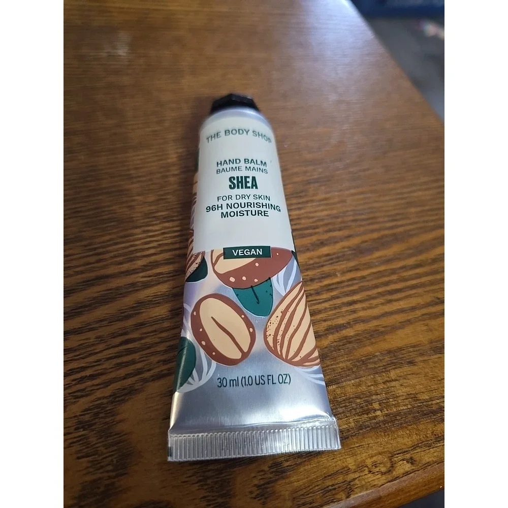 The‎ Body Shop SHEA Hand Balm 96 H Nourishing Moisture For Dry Skin 1 Oz VEGAN